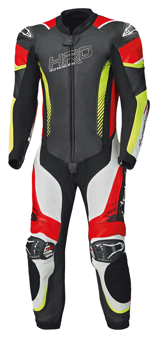Combinezon Moto Piele Brands Hatch Held - Protecție AAA, Aerodinamic
