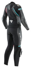 Combinezon Moto Piele Fulminea Dainese Damă - 2 Piese, Protecție AAA