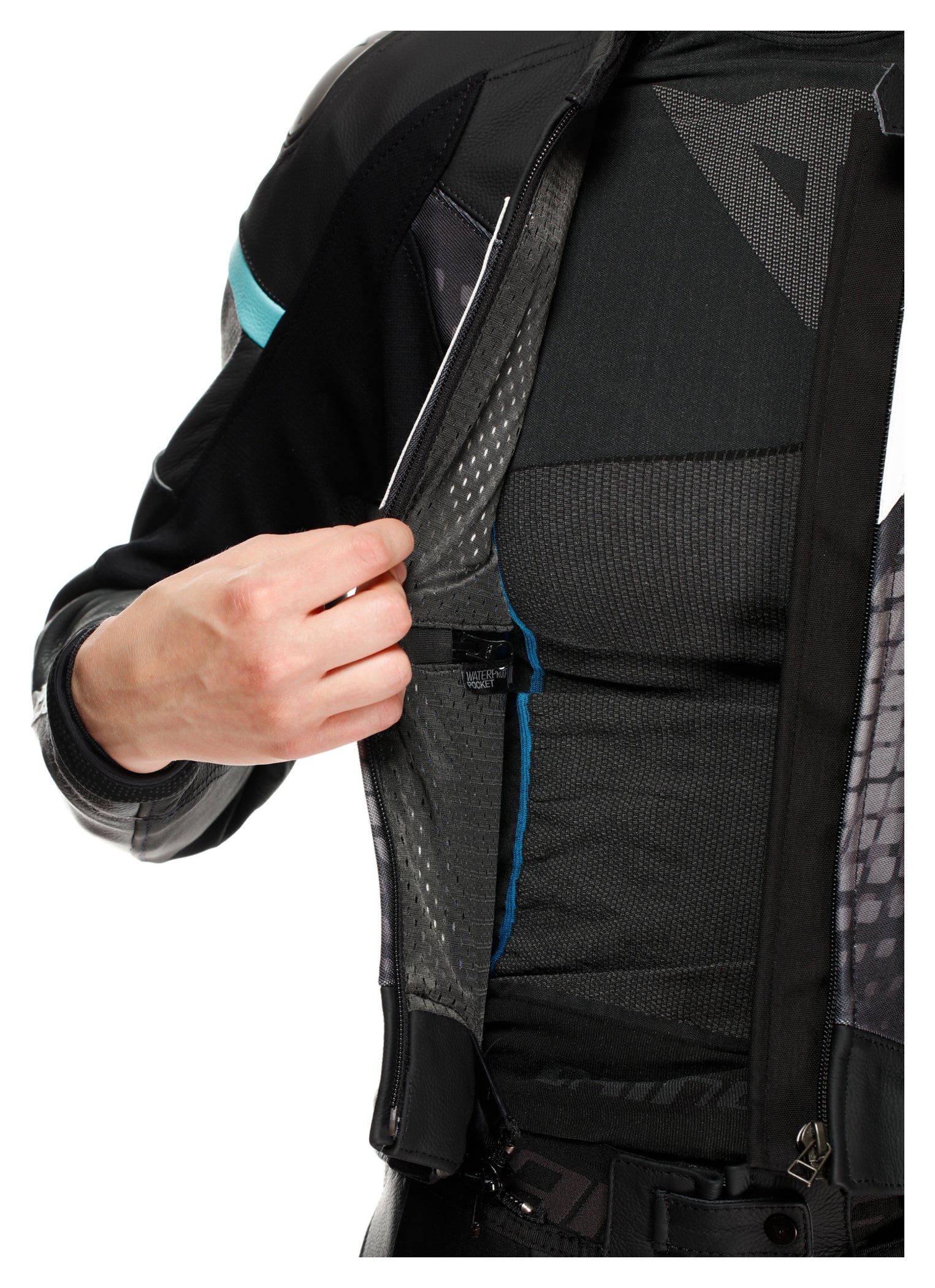 Combinezon Moto Piele Fulminea Dainese Damă - 2 Piese, Protecție AAA