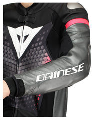 Combinezon Moto Piele Fulminea Dainese Damă - 2 Piese, Protecție AAA