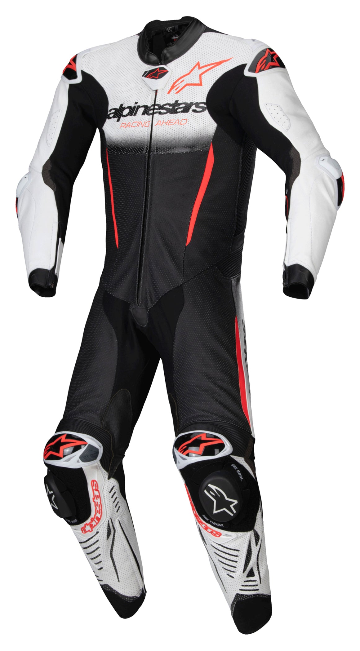 Combinezon Moto Piele GP-R7 Louis - Clasa AAA, Protecții Nivel 2