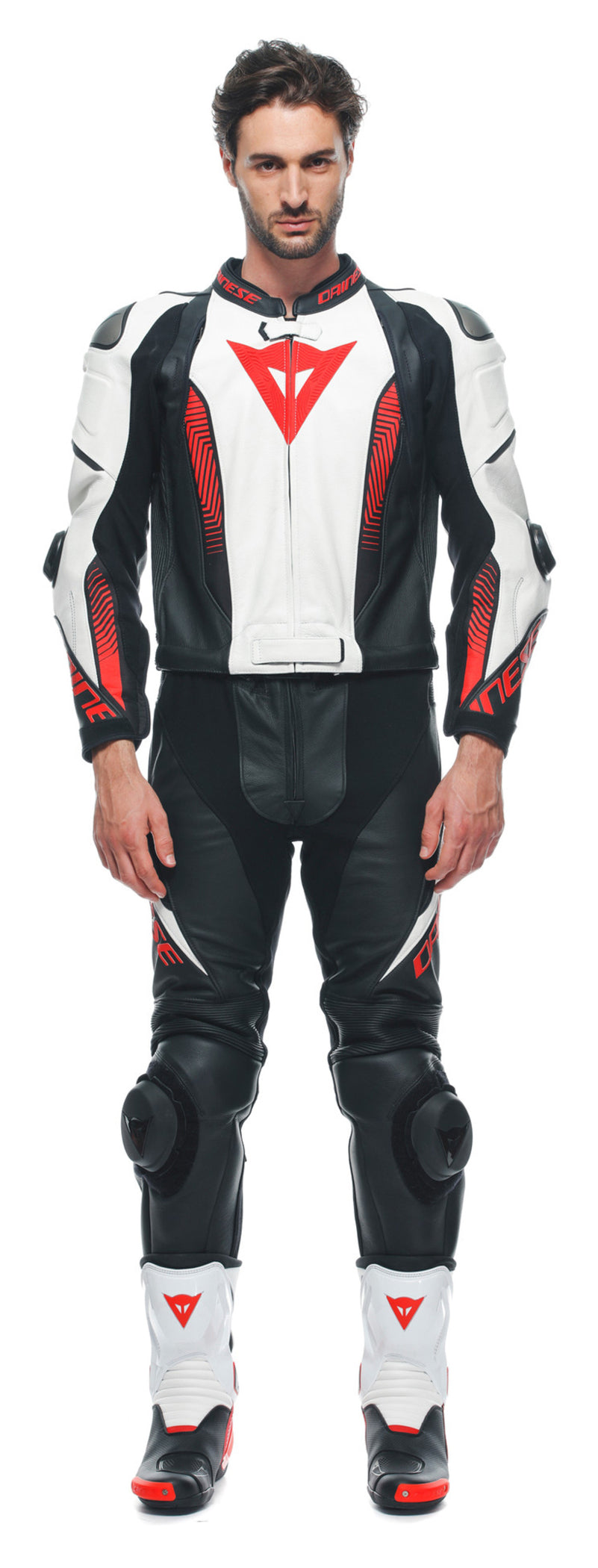 Combinezon Moto Piele Laguna Seca 5 Dainese - 2 Piese, Protecții Avansate