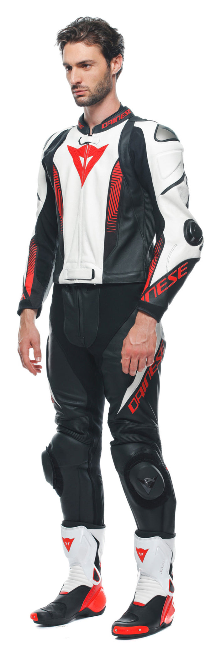 Combinezon Moto Piele Laguna Seca 5 Dainese - 2 Piese, Protecții Avansate