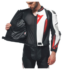 Combinezon Moto Piele Laguna Seca 5 Dainese - 2 Piese, Protecții Avansate