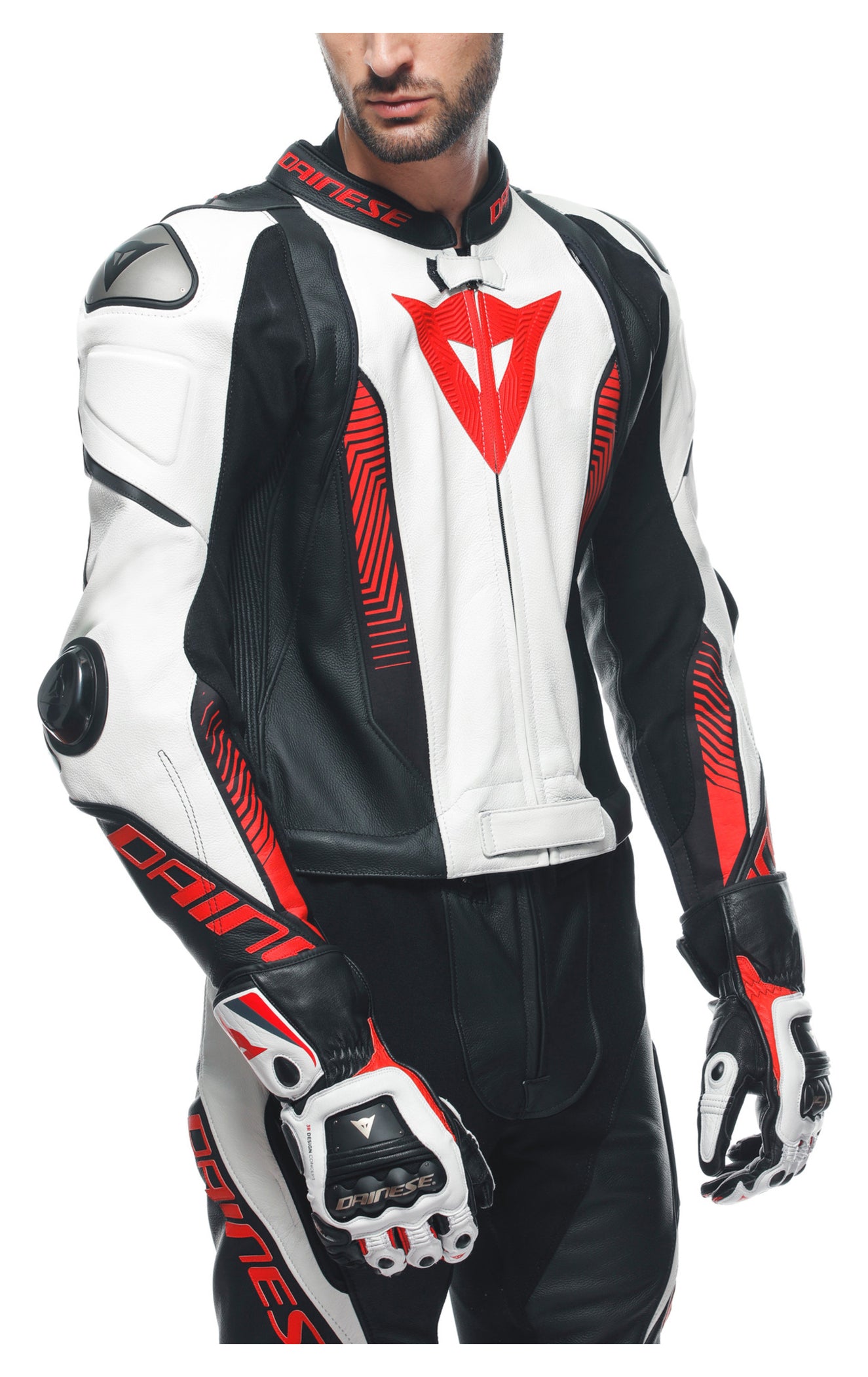 Combinezon Moto Piele Laguna Seca 5 Dainese - 2 Piese, Protecții Avansate