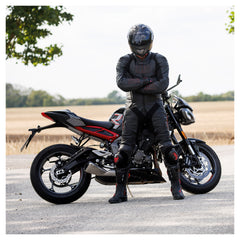 Combinezon Moto Piele Rekurv C-12.01 - Sportiv, Protecție AA