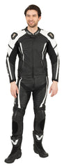 Combinezon Moto Piele Speed Pro Büse - 2 Piese, Certificat AAA