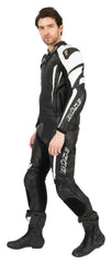 Combinezon Moto Piele Speed Pro Büse - 2 Piese, Certificat AAA