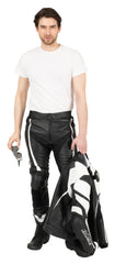 Combinezon Moto Piele Speed Pro Büse - 2 Piese, Certificat AAA