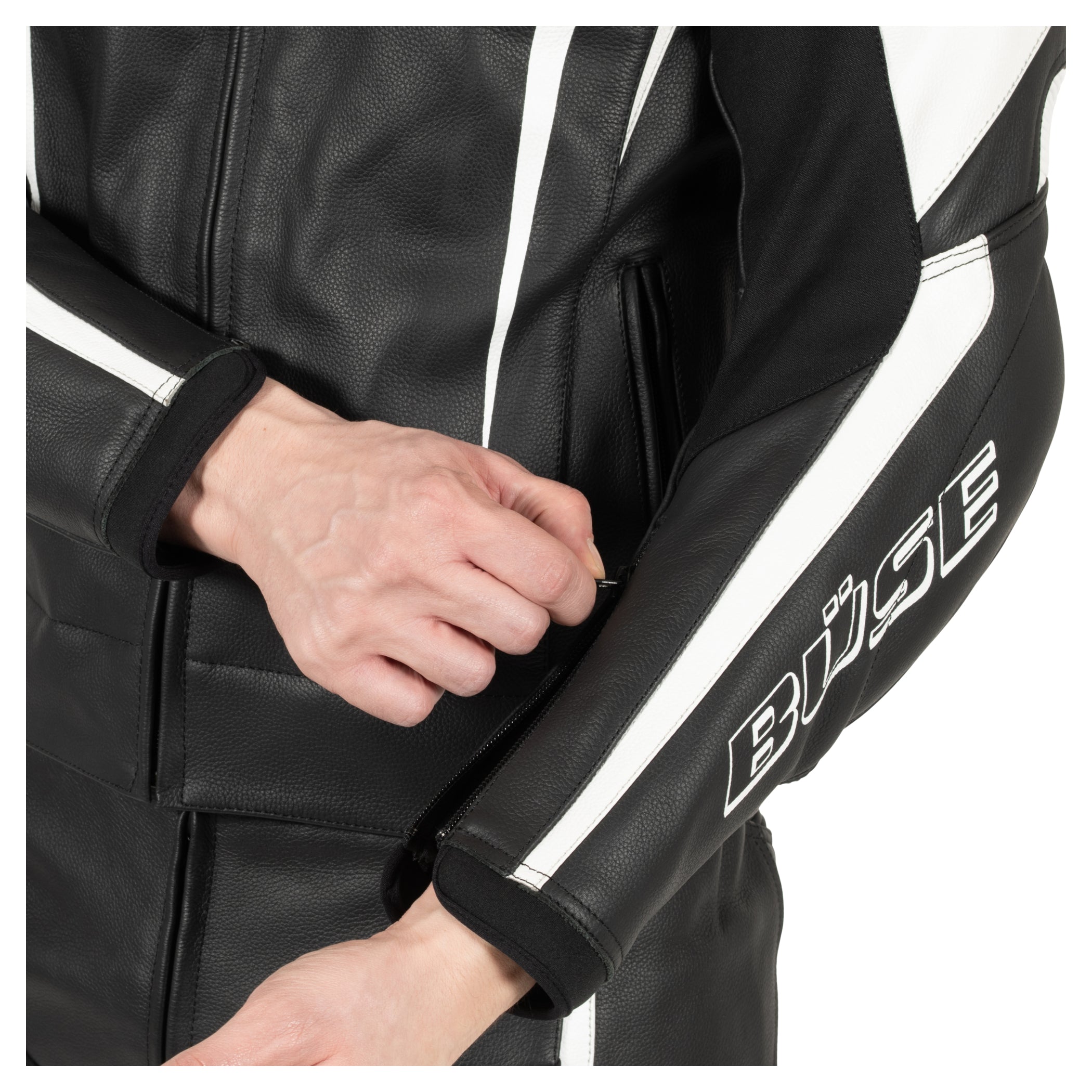 Combinezon Moto Piele Speed Pro Büse - 2 Piese, Certificat AAA