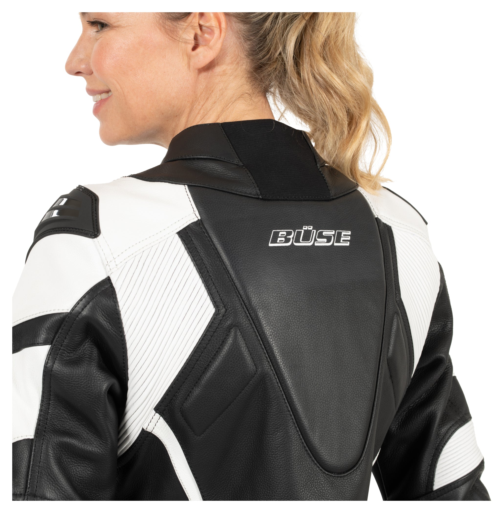 Combinezon Moto Piele Speed Pro Damă Büse - Clasa AAA, 2 Piese