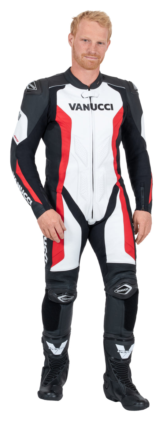 Combinezon Moto Piele Vanucci ART XX - 1 Piesa, Protectii, Perforatii