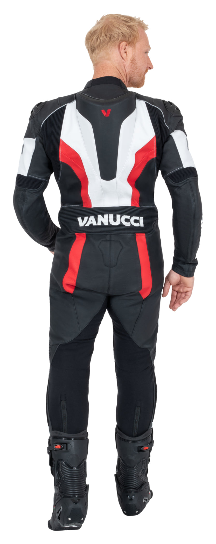 Combinezon Moto Piele Vanucci ART XX - 1 Piesa, Protectii, Perforatii