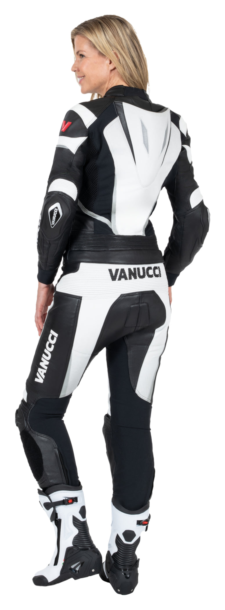 Combinezon Moto Piele VSM-3 Lady Vanucci - 2 Piese, Racing Fit