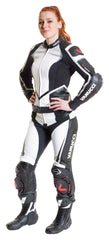 Combinezon Moto Piele VSM-3 Lady Vanucci - Racing Fit, Protecții Nivel 2