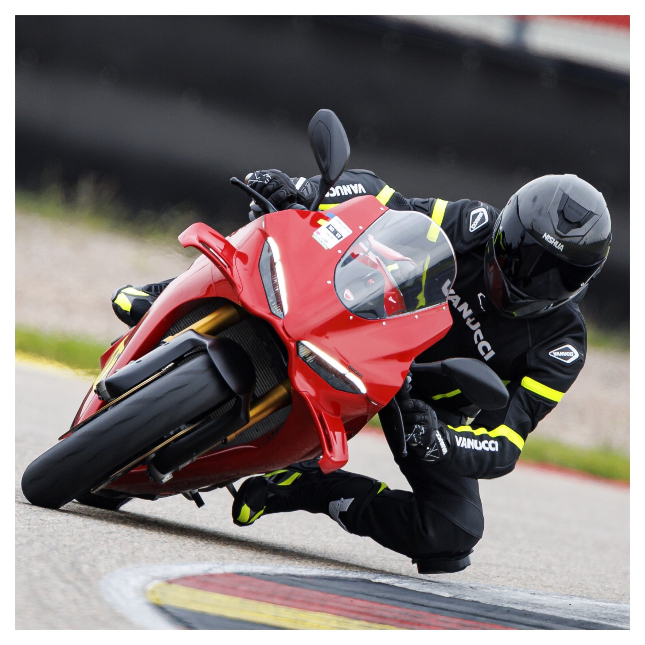 Combinezon Moto Piele VSM-4 Vanucci Bărbați - Racing, Protecții Nivel 2