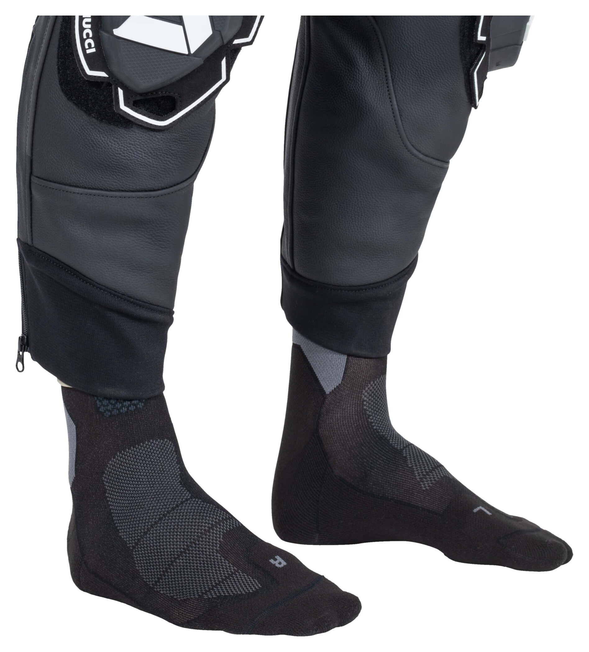 Combinezon Moto Piele VSM-4 Vanucci Bărbați - Racing, Protecții Nivel 2