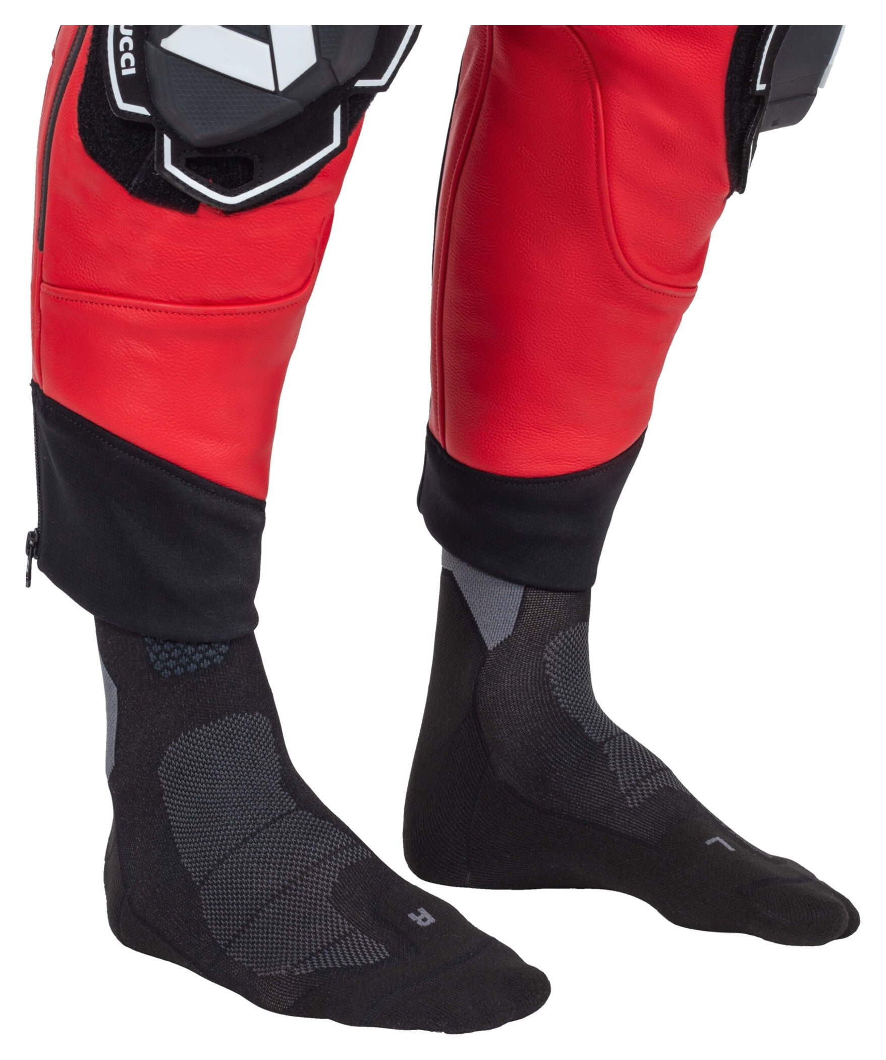 Combinezon Moto Piele VSM-4 Vanucci Bărbați - Racing, Protecții Nivel 2
