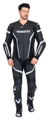 Combinezon Moto Piele VSM-4 Vanucci - Racing, 1 Piesa, Barbati