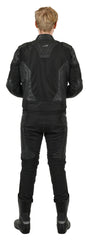Combinezon Moto Textil/Piele T-2201 Fastway - Clasa A, Sportiv