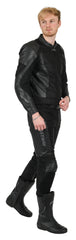 Combinezon Moto Textil/Piele T-2201 Fastway - Clasa A, Sportiv