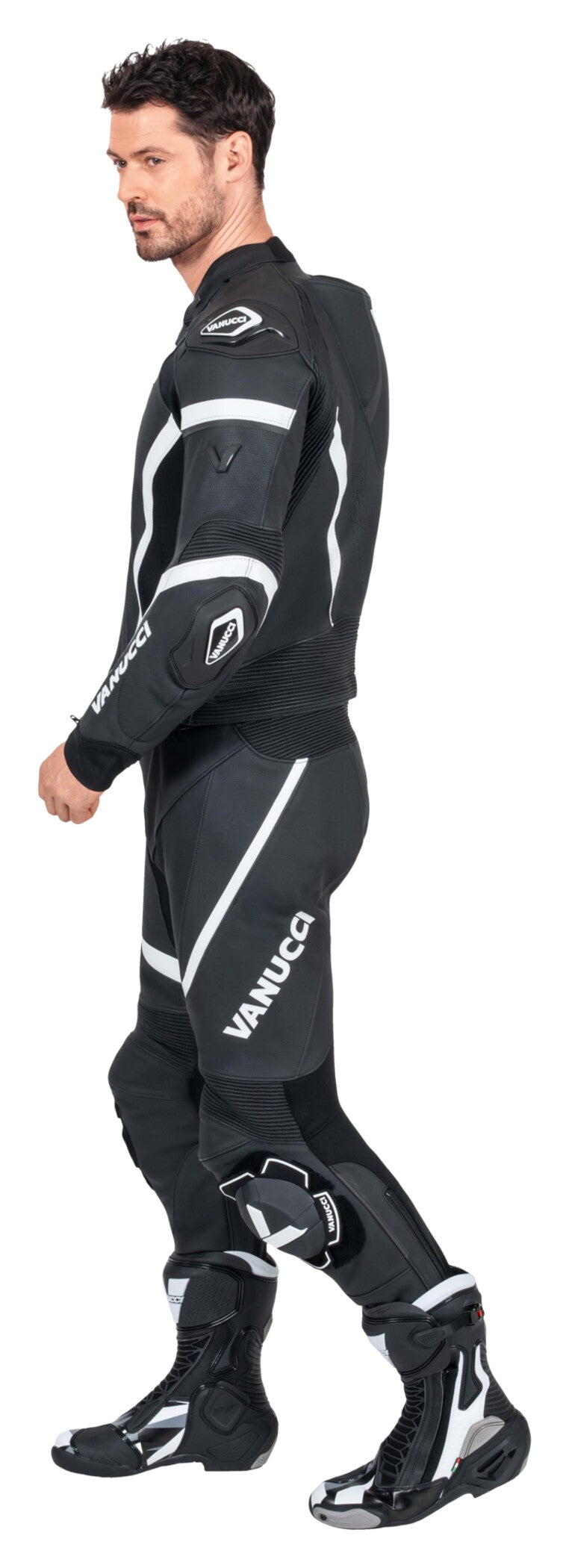 Combinezon Piele Moto Vanucci VSM-5 Bărbați - Performanță și Confort