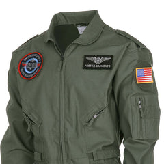 Combinezon Pilot Overall Sage Green Fostex Garments - Autenticitate și Funcționalitate Tactică