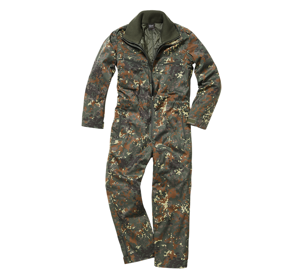 Combinezon Tanchist Flecktarn Brandit - Caldura si Mobilitate