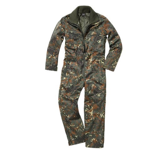 Combinezon Tanchist Flecktarn Brandit - Caldura si Mobilitate
