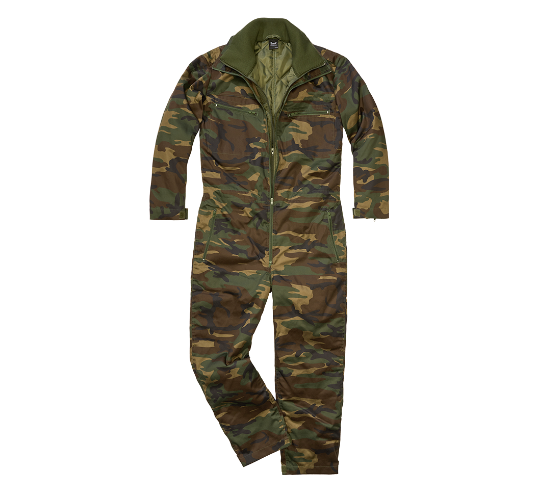 Combinezon Tanchist Woodland Brandit - Caldura si Mobilitate