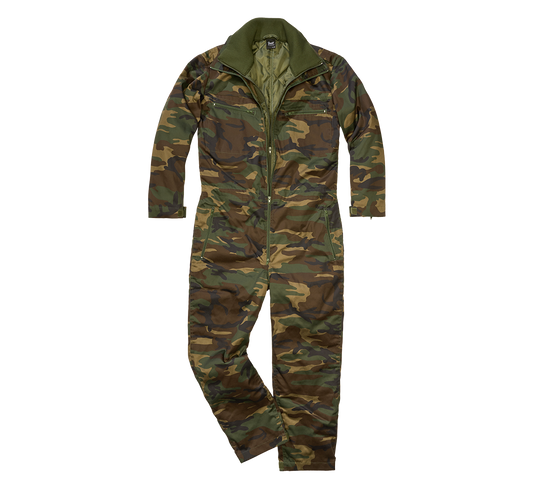 Combinezon Tanchist Woodland Brandit - Caldura si Mobilitate