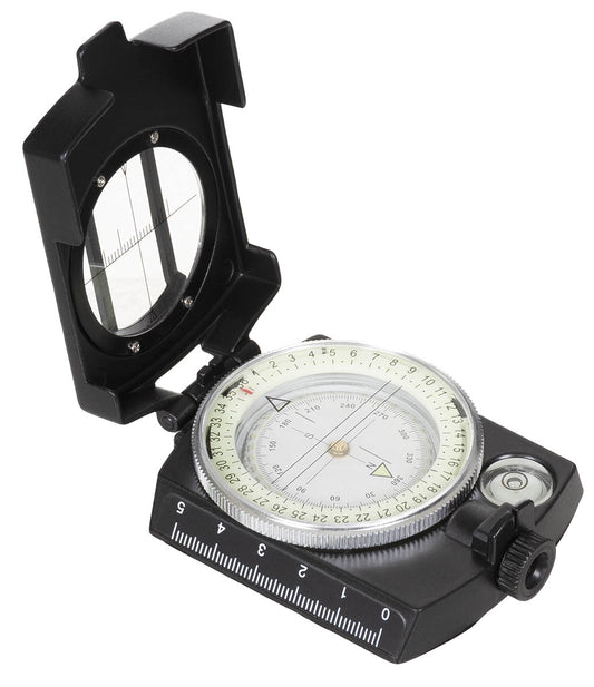 Compas FoxOutdoor "Precision" - Carcasă Metalică, Amortizare Lichidă