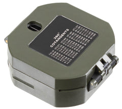 Compas US M2 Oliv MFH - Gradație 360°, Marcaje Fluorescente