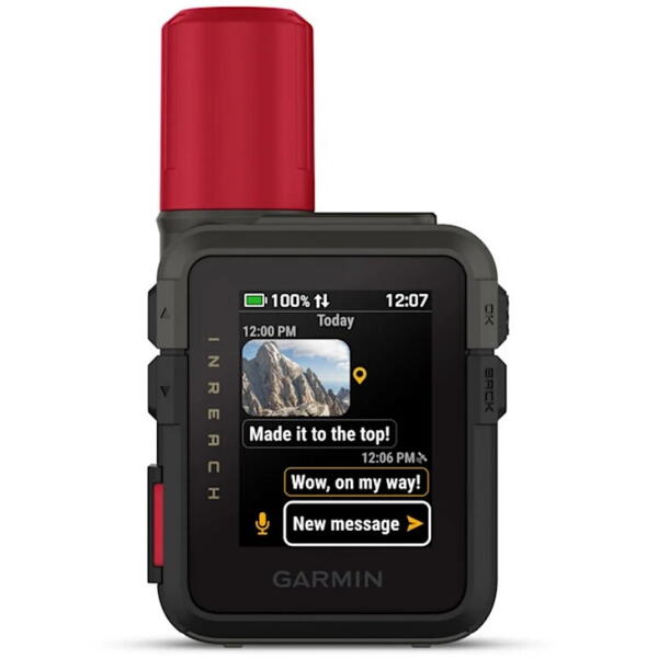 Comunicator Satelit InReach Mini 2 Plus Garmin - Mesagerie, SOS Global - 1