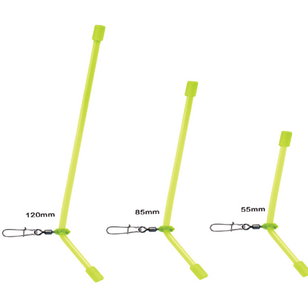 Conector Anti-Tangle DAM Fluo Green 12cm - Previne Încurcarea Firului