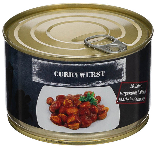 Conserva Currywurst MFH - Fără gluten, 400g