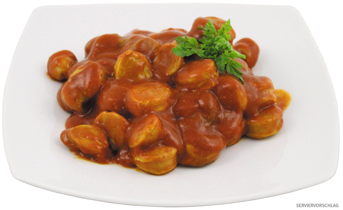 Conserva Currywurst MFH - Fără gluten, 400g