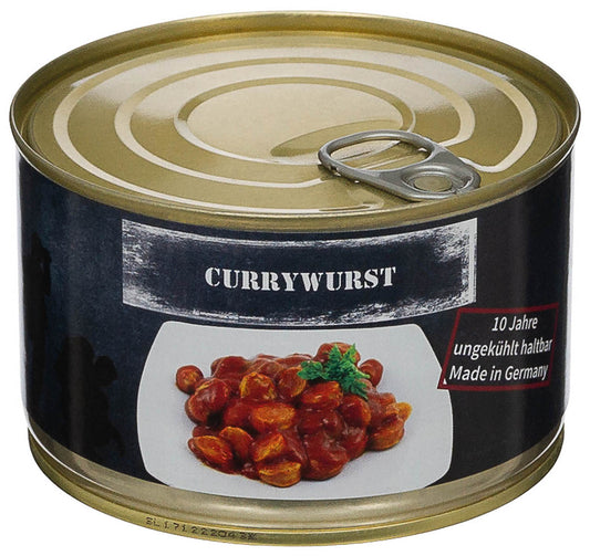 Conserva Currywurst MFH - Fără gluten, 400g