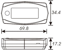 Contor Ore și Turometru Koso Mini 4 - Monitorizare Motor Precisă