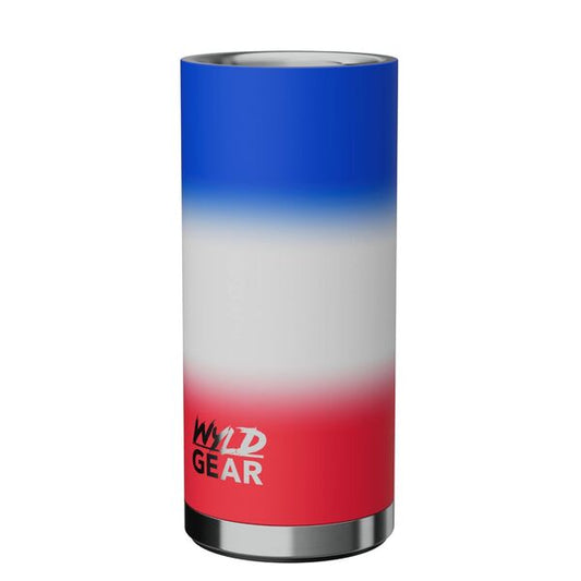 Cooler SLIM-CAN Wyld Gear Red/White/Blue Herbertz - Oțel Inoxidabil, Izolație Duală