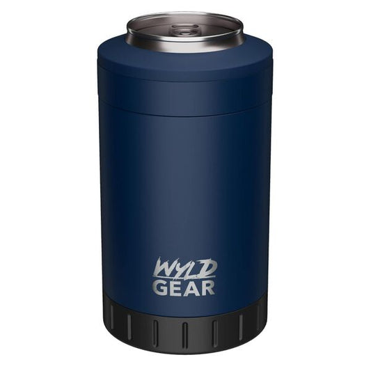 Cooler Wyld Gear MULTI-CAN 12 OZ Navy Herbertz - Inox, Izolație Duală