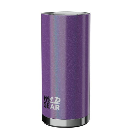 Cooler Wyld Gear SLIM-CAN Purple Rainbow Herbertz - Oțel Inox, Izolație Duală