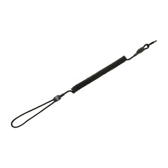 Cord Spiralat de Siguranță Lite M-Tac - Negru, Antifurt Echipament