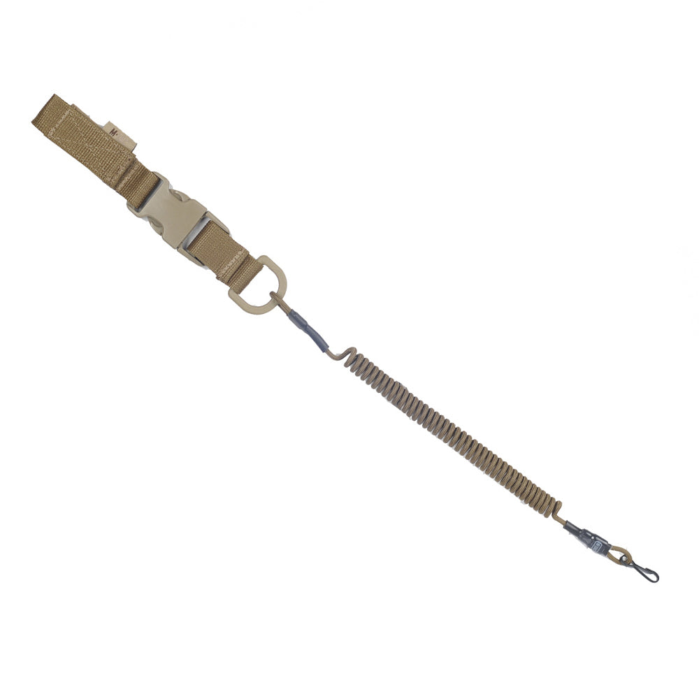 Cordon de Siguranță Lite M-Tac - Coyote, cu D-ring pentru Carabina
