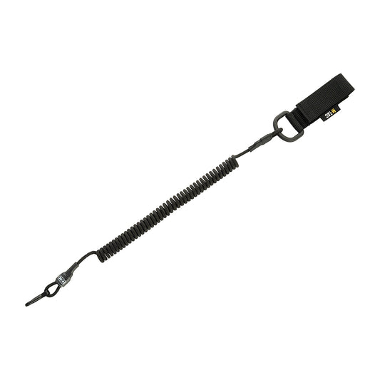 Cordon de Siguranță Lite M-Tac - Negru cu D-ring pentru Carabine
