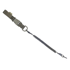 Cordon de Siguranță Pistol Spiralat M-Tac - Olive, Cu D-ring