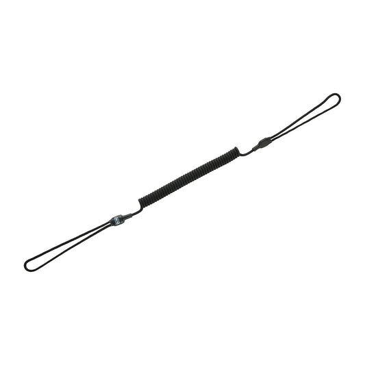 Cordon de Siguranță Universal Spiralat M-Tac - Negru