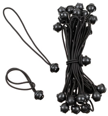 Cordon Elastic cu Bilă Negru MFH - 23 cm, Ø 3mm