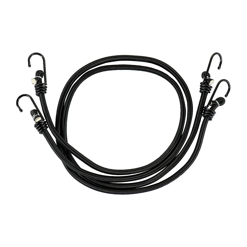 Cordon Elastic cu Cârlige (2 buc) M-Tac - Negru, Reglabil