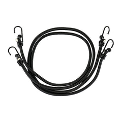 Cordon Elastic cu Cârlige (2 buc) M-Tac - Negru, Reglabil